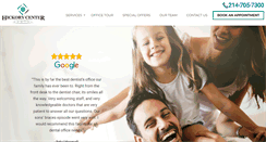 Desktop Screenshot of hickorycenterdental.com