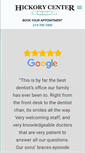 Mobile Screenshot of hickorycenterdental.com